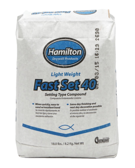 Hamilton Fastset 40 Lite 8.2Kg Bag